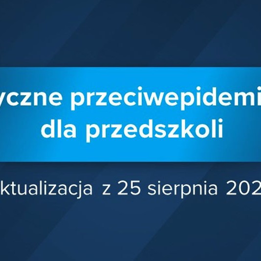 Wytyczne Dla Przedszkoli 2021 Portal WRC - GIS zaktualizował wytyczne dla przedszkoli